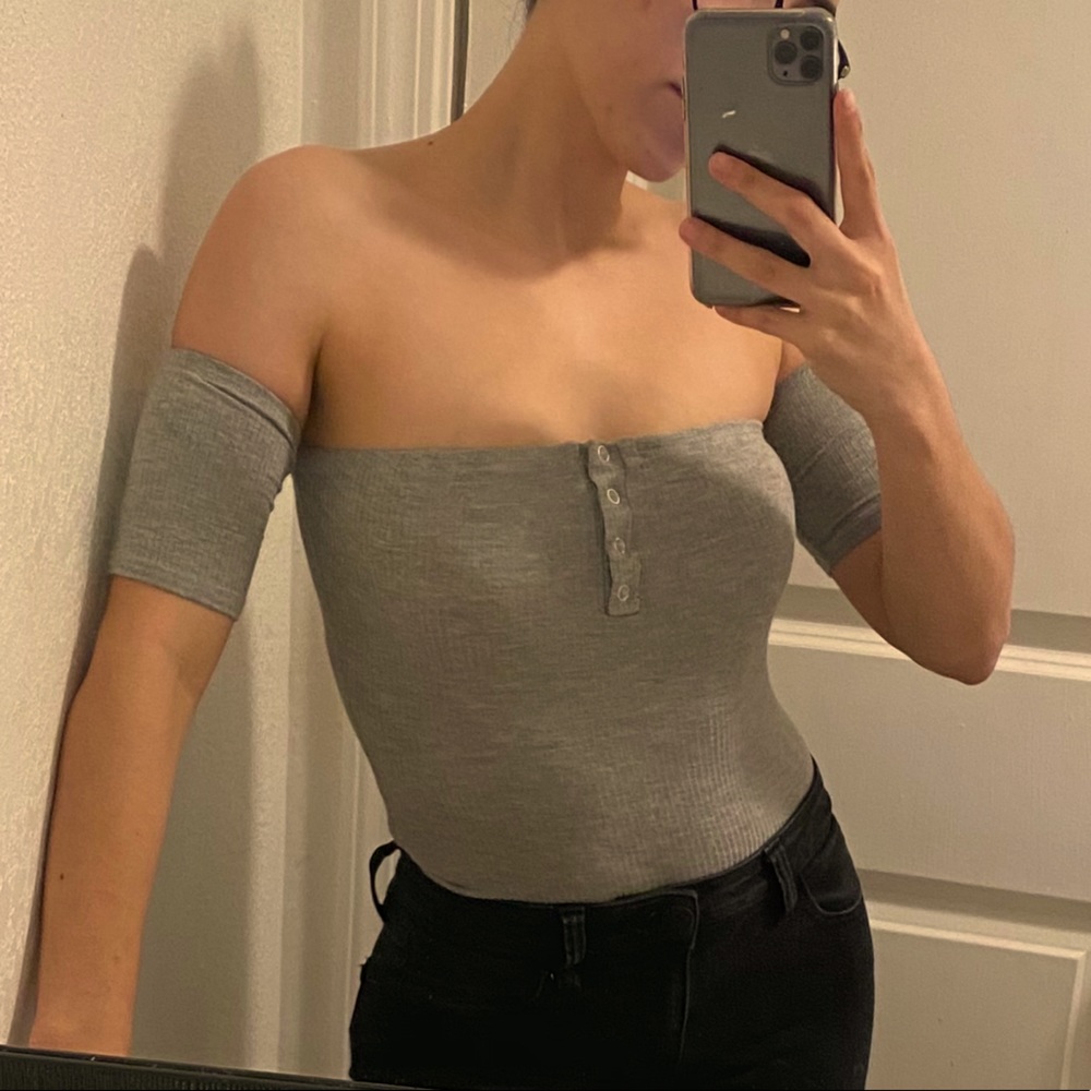 Glued blouse